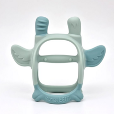 마마스템 잼잼몬스터 카우 아기 신생아 손목치발기 손빨기방지 백금실리콘 KC SGS USA, 파인민트, 1개, 케이스 포함