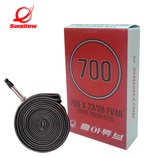 평촌바이크 _흥아 프레스타튜브 700-23~28c 48mm밸브, 1개