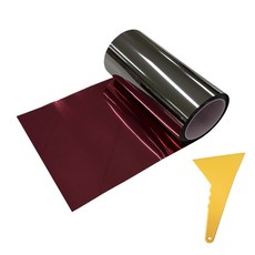 자동차 DIY 컬러 썬팅필름 열차단80% 차량용 다용도 길이재단 DIY 썬팅 폭20cmX1M(주문갯수만큼연결재단), 20cmx1M(주문갯수만큼연결), 핑크레드
