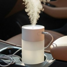 케이빌 H11 차량용/가정용 가습기 2단분무량 무드등 3P필터 추가증정, H11가습기+3P필터증정