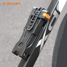 VIQUAN 自行車折疊密碼鎖, 1個, 黑色