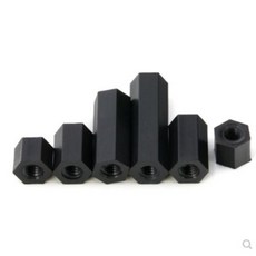 20 100pcs M2 M10L 검정색 나일론 스페이서 암 암 육각 스탠드오프, 04 M5  10PCS, 09 10mm