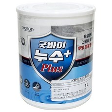 노루 침투형투명방수재 굿바이누수플러스 실내외타일위방수시공 1L, 1개, 투명