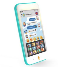 HolaLand 寶寶學習手機 多功能音樂玩具 摺疊仿真錄音手機 匯樂, 彩色, 1個