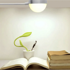 5W 미니 자석 LED 조명 USB 독서실 수유등 램프 전구 캠핑 베란다 식물, 웜화이트