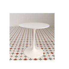 카페 간이 등받이 라운드 화장대 의자 파우더룸 예쁜 자취방 가정용 다용도 침실, 화이트스몰(테이블지름12cm총높이11.5cm)