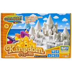 촉촉이 모래놀이 세트, 1세트, 1kg, 킹덤