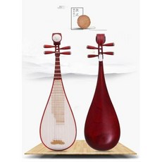 民音琵琶琴，兒童成人琵琶初學者，紅木花梨木，專業演奏琵琶，兒童琵琶，實木琵琶，成人琵琶，考級琵琶, 成人款（演奏級別）花梨木軸相, 1個