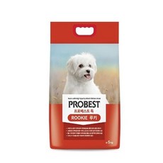 프로베스트 독 루키 독 5kg 강아지 애견 사료, 1개