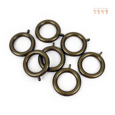 커튼링 40mm 7개 황동 커튼링집게핀