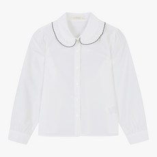 일로딜로 단정프릴카라블라우스