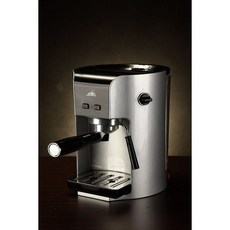 JAVA 半自動咖啡機 銀色 壓力式
