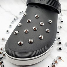 크록스 지비츠 호환 파츠 골드 실버 징 세트 남성 남자