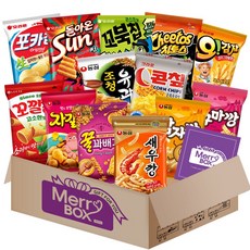 스낵 13종세트 03호{새우깡+조청유과+꿀꽈배기+자갈치+감자깡+고구마깡+콘칩+썬칩+꼬북칩+오감자+포카칩+꼬깔콘+치토스}+메세지카드, 1세트
