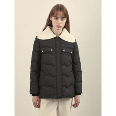 올리비아로렌 여성용 덕다운 하프 점퍼 VVCKD4WA181