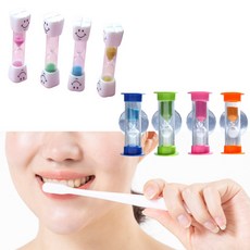 어린이 양치 습관 교육 훈련 미니 타이머 인내심 육아템 모래시계, 할인가 모래시계 블랙 30초