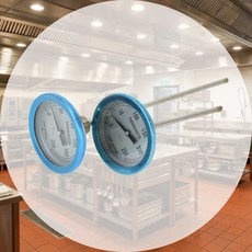 기름온도계 중형 조리도구 제빵온도계 튀김요리 기름체크 아날로그온도계 요리확인, 대