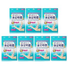 휴족시간 6매입 x 7개/발 다리용 슬리밍패치/종아리패치/붓기관리/다리관리/바디슬리밍/휴족시간/다리패치/, 7개