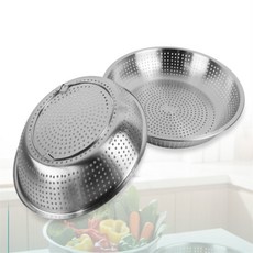 바른햇살 펀칭스텐채반 물빠침채반, 4호