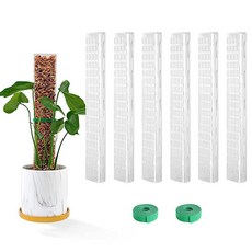 Bluepro 38.1cm (15 in) Plastic Moss Posts for Monstera Plants 6 x 15 in (15.2 38.1 cm) Plant Clim