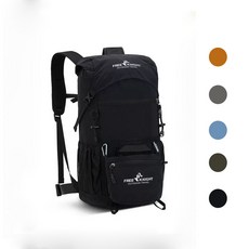 초경량 방수 등산가방 대용량 여행가방 30L, 블랙