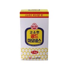마요네즈(오뚜기 골드 파우치 1Kg) kka*1178Rc, 1개, 1kg