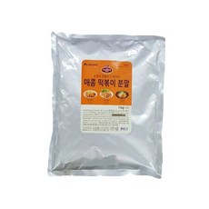 청정원 쉐프원 매콤 떡볶이 분말1kg 떡볶이 소스 11566, 1kg, 1개