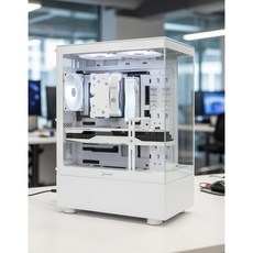 주연테크 2025 마린 라이젠5 라이젠 7000 시리즈 지포스 RTX 5060, 화이트, 16GB, 512GB, WIN11 Home, D375F56W-W