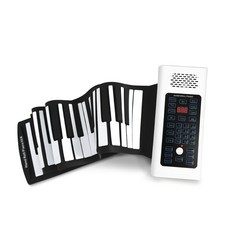 山野樂器 88鍵手捲鋼琴(進階版) 薄型矽膠電子琴 MIDI鍵盤, 組