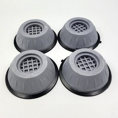 세탁기 진동 방지 받침대 수평 조절 고정 패드 층간소음 건조기 다리, 1개