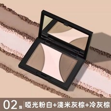 Mooekiss 修容盤 高光陰影一體盤 磁吸式替換 立體鼻樑修容, 1個