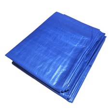 천막 청색 일반지 90g 방수 X 공사현장 야적덮개 자재덮개, 1.8m x 2.7m, 1개