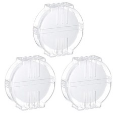 uxcell 손바느질 실용 왁스 코팅 왁스 3개입 50×50×15mm 수공예용품 실 왁스 화이트