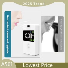 저항계 개인용 등급 블루 기능이 Bluetooth 있는 사용하기 알코올 측정기 연결 가정용 디지털 음주 쉬움 테스터 디스플레이 LCD 정확도, 1)White