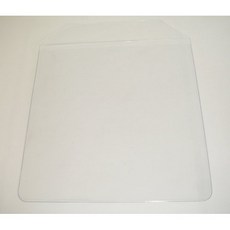 【台灣製造】高透度高韌性不傷手四圓角CD/BD/DVD 光碟PVC袋/光碟袋/透明CD袋, 1個