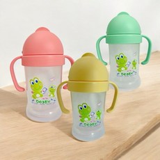 大眼蛙 神奇喝水杯200cc 綠/粉/藍 (杯蓋組配件), 粉色,杯蓋組, 1個