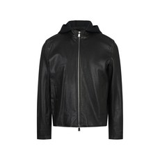 돈덥 후드 레더 재킷