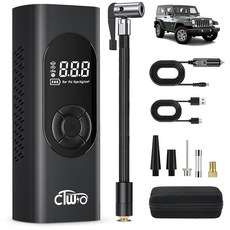 타이어 팽창기 휴대용 공기 압축기 - 180PSI 무선 에어 펌프 20000mAh 파워 3배 빠른 팽창 자동차 자전거 오토바이 타이어 및 공을 위한 정확한 LCD 압력