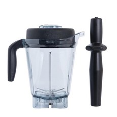 Vitamix 1.9L(64온스) 로우 프로파일 블렌더 피처용 교체 용기 - 5200 5300 6500 Explorian Professional 시리즈 등에 적합 - 뚜