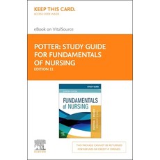 (영문도서) Study Guide for Fundamentals of Nursing - Elsevier eBook on Vitalsource (Retail Access Card) Hardcover, English, 9780323812214