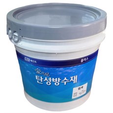 KCC 숲으로 탄성 노출 방수재 16KG +로라.평붓, 탄성방수재, 1개, 녹색+도구