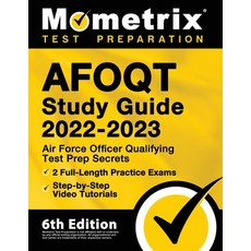 (영문도서) AFOQT Study Guide 2022-2023 - Air Force Officer Qualifying Test Prep Secrets 2 Full-Length P... Paperback, Mometrix Media LLC, English, 9781516719419