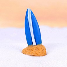 미니어처 모래서핑보드 테라리움 바다 장식, 1개