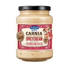 폰타나 카르니아 베이컨 머쉬룸 스파이시 크림 파스타 소스 2P + 파르마 콰트로 치즈 크림 2P, 1세트, 430g