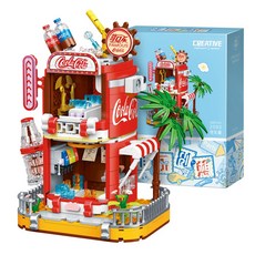 [알꿀밤-미들블럭-건축] WL동화상점 해변 콜라샵, 1개