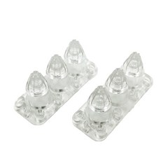 야외 전술 부팅 손톱 비 치명적인 방어 도구 방어 무기 남자 여자 개인 용품, 03 2pc White