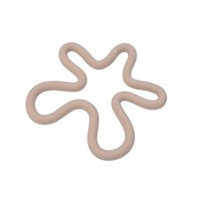 내열 실리콘 매트 받침 액세서 미끄럼 방지 패드 주방 냄비 테이블, 1pcs, 핑크