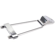 6현 기타 트라페즈 테일피스 브릿지 재즈 아치탑 교체용 크롬 USA