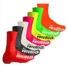 VeloToze VTT 天然橡膠材質長筒鞋套 - 石頭單車, 粉,S :  37 – 40