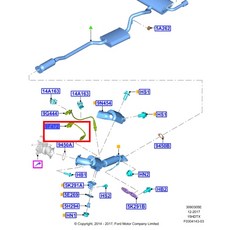 【JT福特原廠】KUGA 1.5 15-20 正廠 前段 含氧感應線 含氧感應器 O2，提升引擎效率與環保性能, 1個